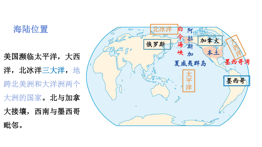 9.1美国第1课时课件（共16张PPT）七年级地理下学期人教版