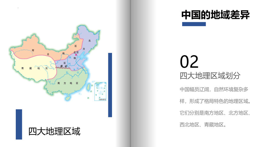 5.1四大地理区域的划分-湘教版八年级地理下册课件(共24张PPT)