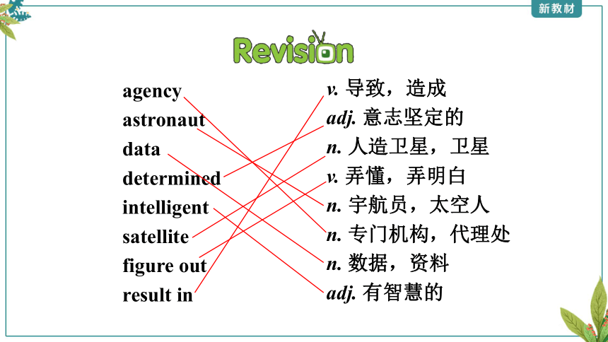 高中英语人教版（2019）必修第三册 Unit 4 Space  Exploration Assessing Your Progress-Revision课件（共17张ppt）