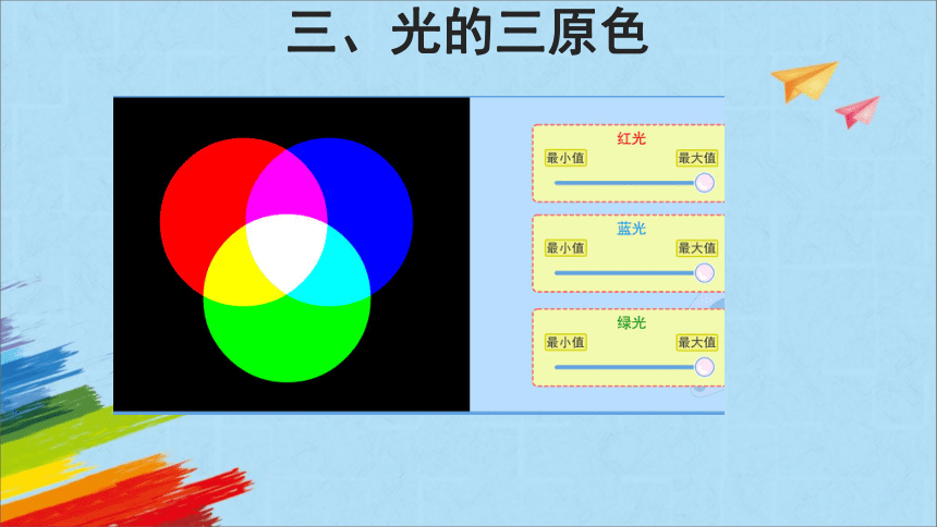 北师大版八年级上册物理5.5《物体的颜色》教学课件(共15张PPT)