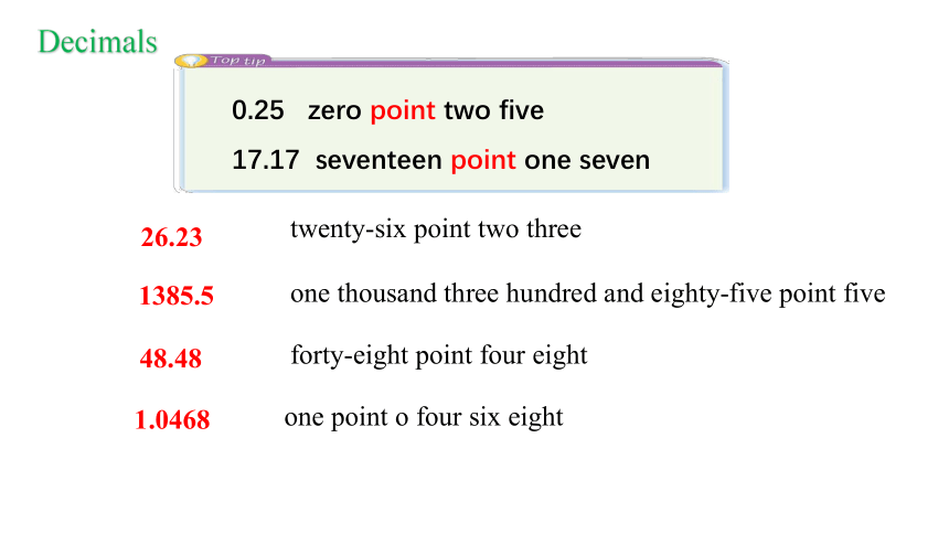 2.5 Unit 2 Numbers listening and speaking（课件）