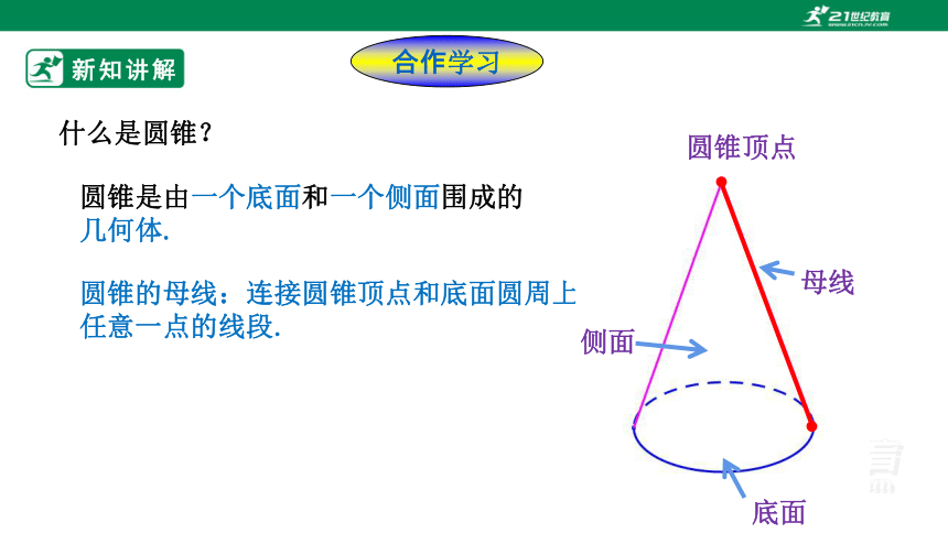 24.4.2 圆锥的侧面积和全面积  课件（共25张PPT）