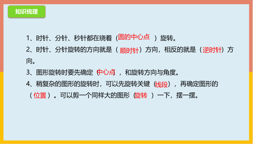 六年级数学下册  3.6图形的运动 整理与复习  北师大版  课件（13张PPT）