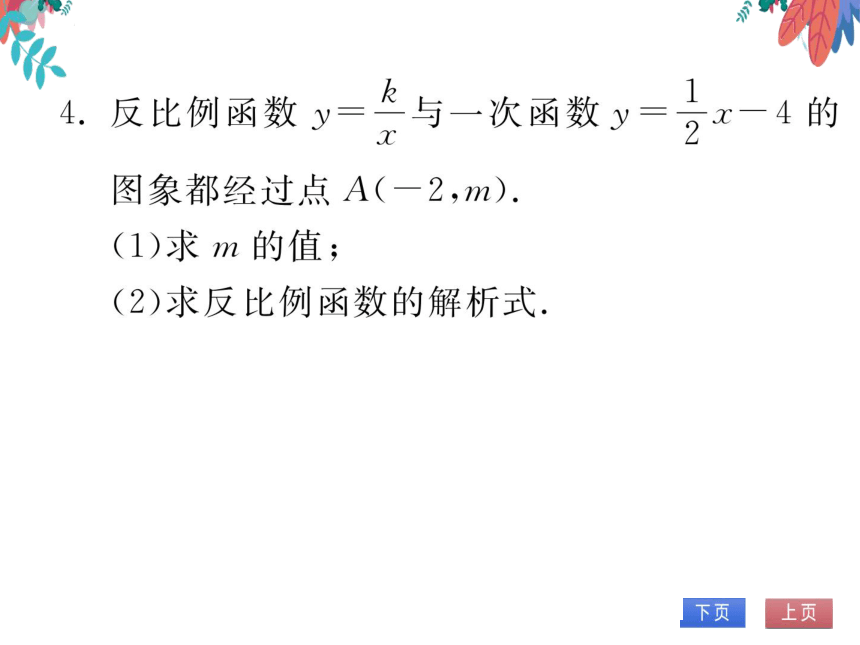 【沪科版】数学九年级上册 第21章 专题三 反比例函数 习题课件