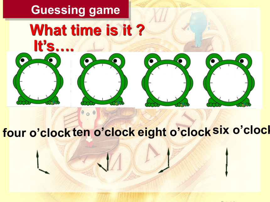 Unit6 What's time is it?  Story time课件(共35张PPT)