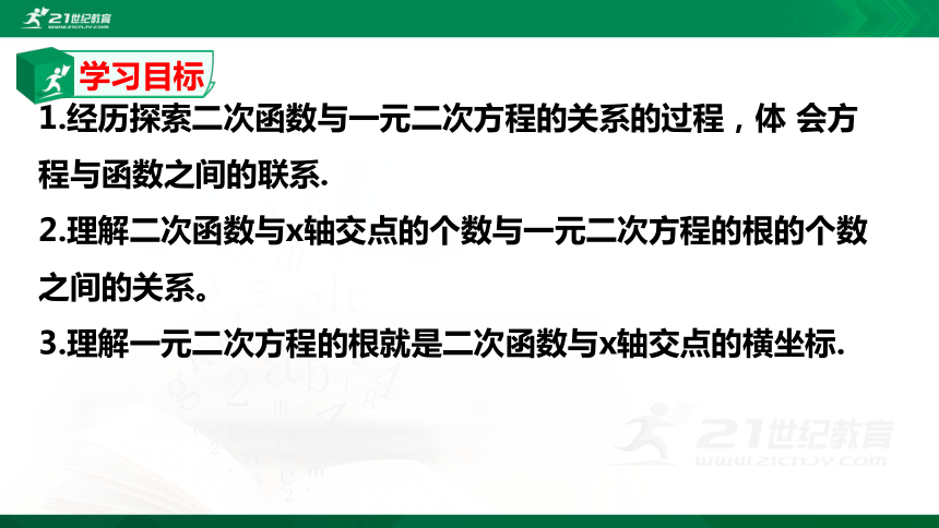 2.5.1 二次函数与一元二次方程  课件（共24张PPT）