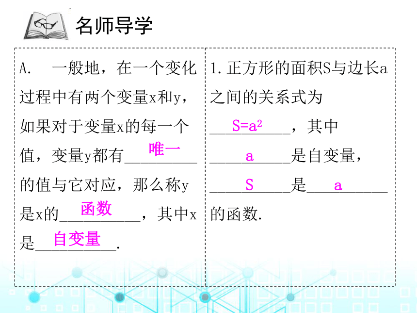 北师大版数学八年级上册4.1  函数课件（23张PPT）