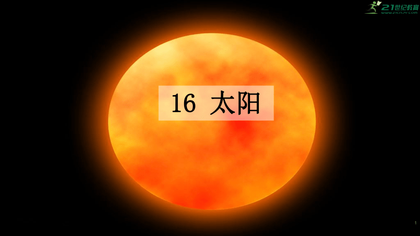 16 太阳   课件