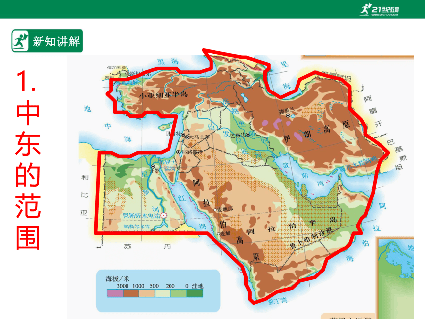 人教版七年级地理 下册 第八章 8.1 中东 第1课时 课件（共41张PPT）