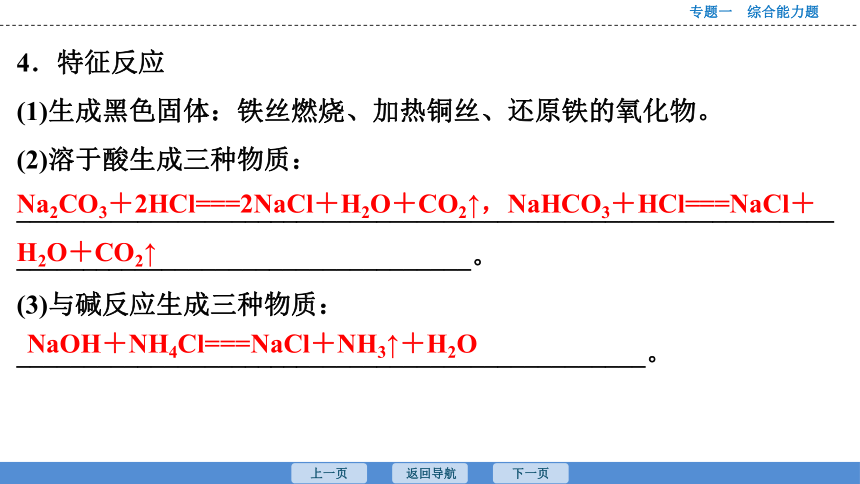 2023年广东中考化学复习--专题1  课时28　以推断为基础的综合能力题 课件（64张ppt）