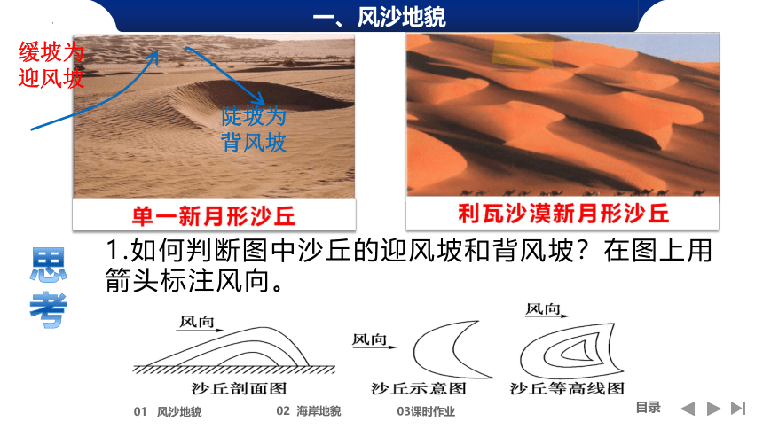 4.1常见地貌类型第二课时风沙海岸冰川地貌课件 (共47张PPT)