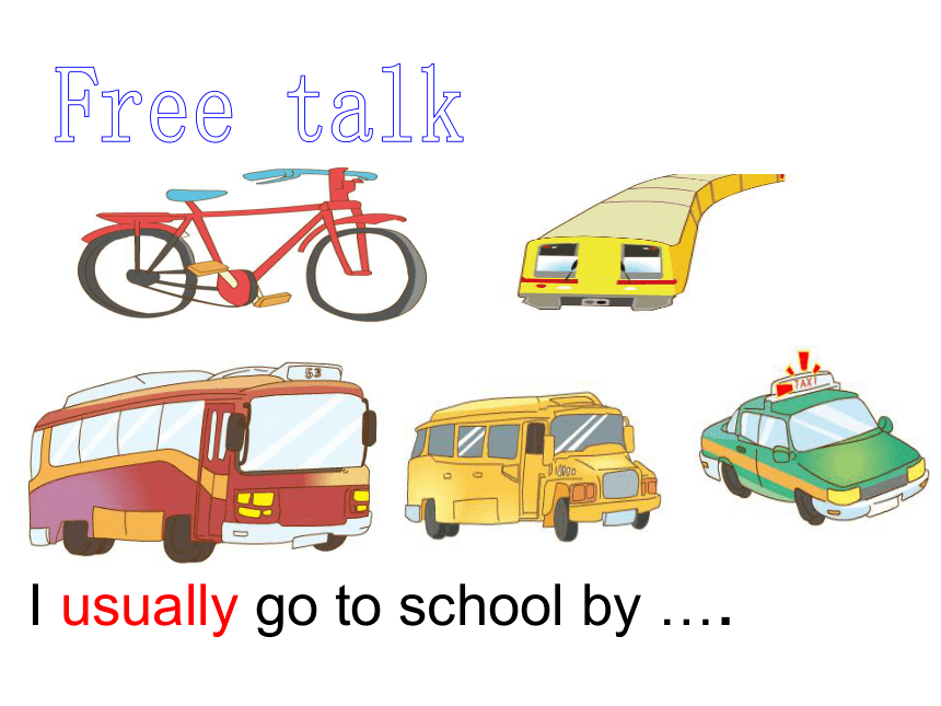 Unit3 Transportation Lesson1 课件(18张PPT)