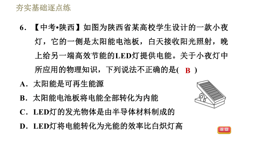 教科版九年级全一册物理习题课件 第十一章 11.2能量转化的方向性和效率（30张）