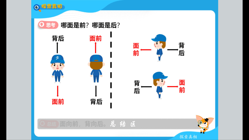 一年级暑假北师大版数学机构版课件 2认识位置关系上(共71张PPT)