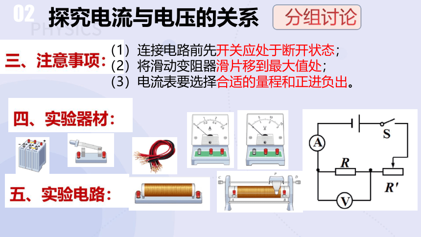 17.1电流与电压和电阻的关系  课件(共23张PPT)