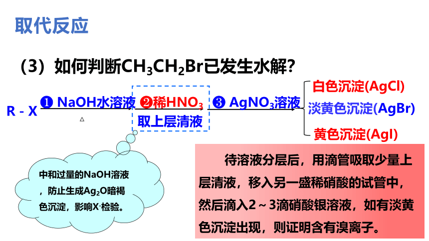 3.1.2  卤代烃（第2课时 卤代烃的化学性质）(共30张PPT)高二化学练（人教版2019选择性必修3）