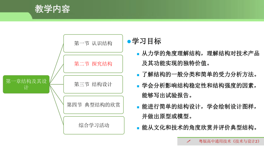 粤版通用技术2-1-2探究结构-2(共18张PPT)