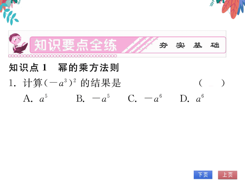 14.1.2幂的乘方　习题课件