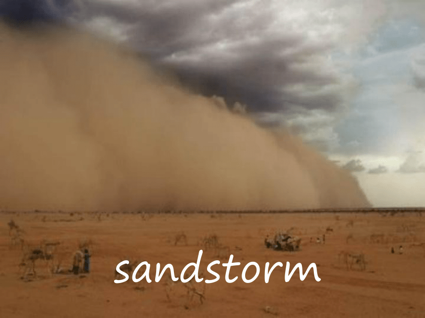 外研版高中英语必修三Module 4 Sandstorms in Asia Reading &vocabulary（共27张PPT）