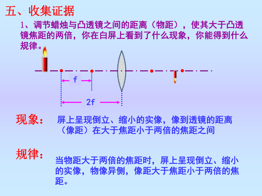 第六章第二节《学生实验：探究--凸透镜成像》课件2021-2022学年北师大版八年级物理下册(共25张PPT)