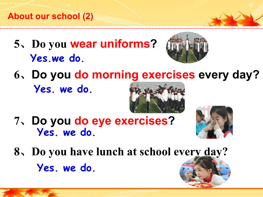 Unit 2 School life Integrated skills 课件25张无素材