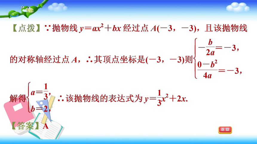 北师大版九年级数学下册 第二章 2.3确定二次函数的表达式 习题课件（28张）