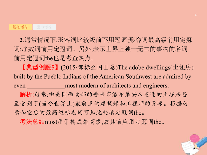 2022届高考英语二轮复习语法专题突破专题一冠词与代词课件(23张ppt）