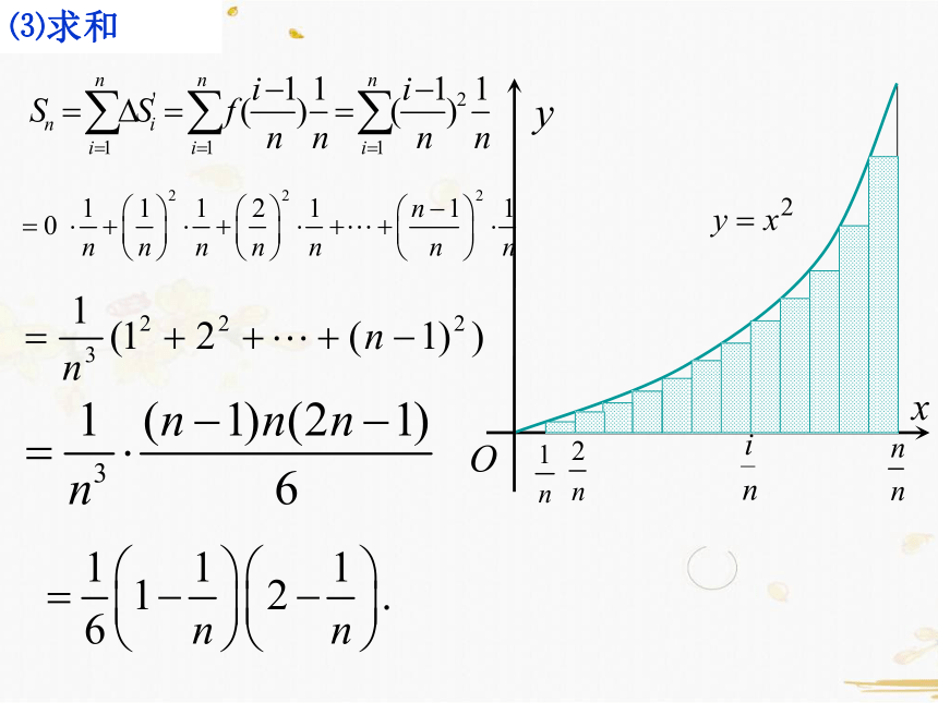 数学人教A版选修2-2-1.5.1-1.5.3定积分的概念（30张PPT）