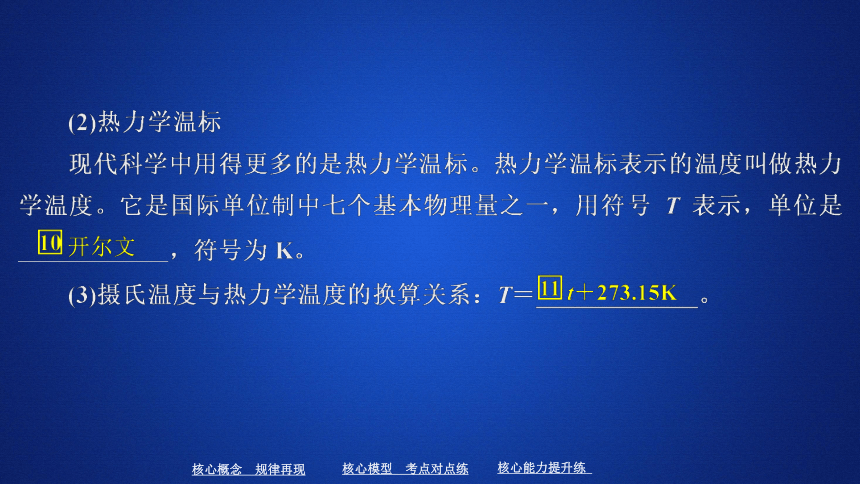 2020-2021学年高二下学期物理人教版选修3-3讲义课件： 7.4温度和温标35张PPT