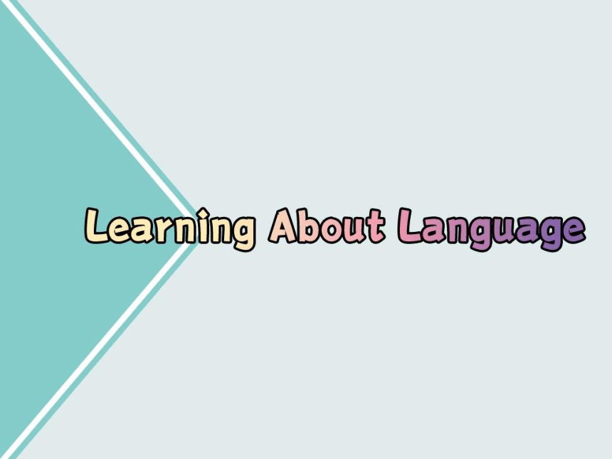 人教版（2019）英语高中选择性必修第一册 Unit 5 Learning about language（49张PPT）