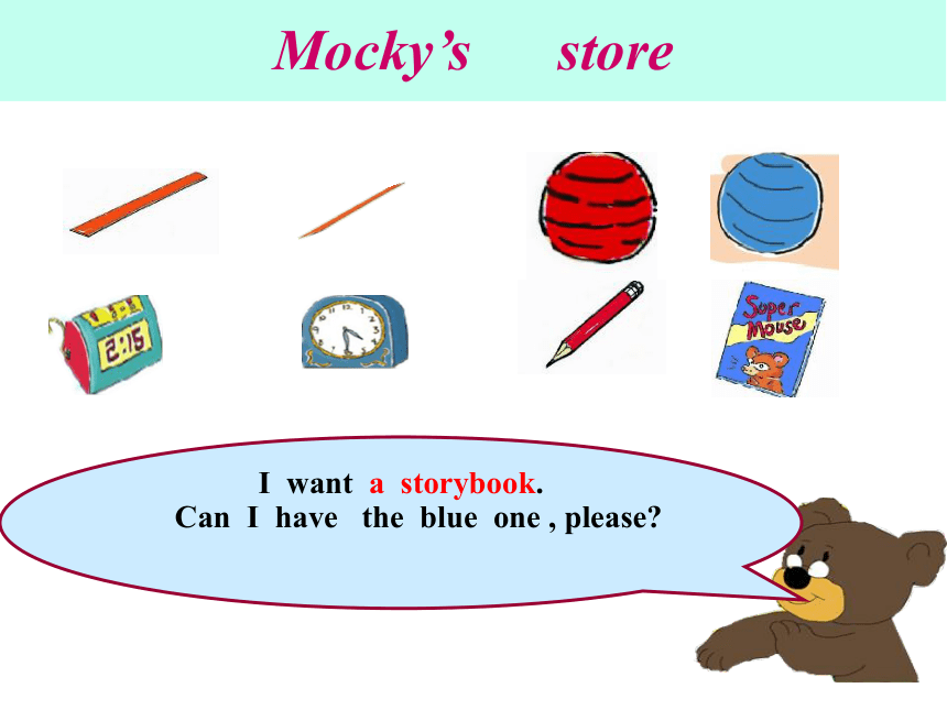 Unit10 Mocky's store Lesson3课件（共13张PPT）