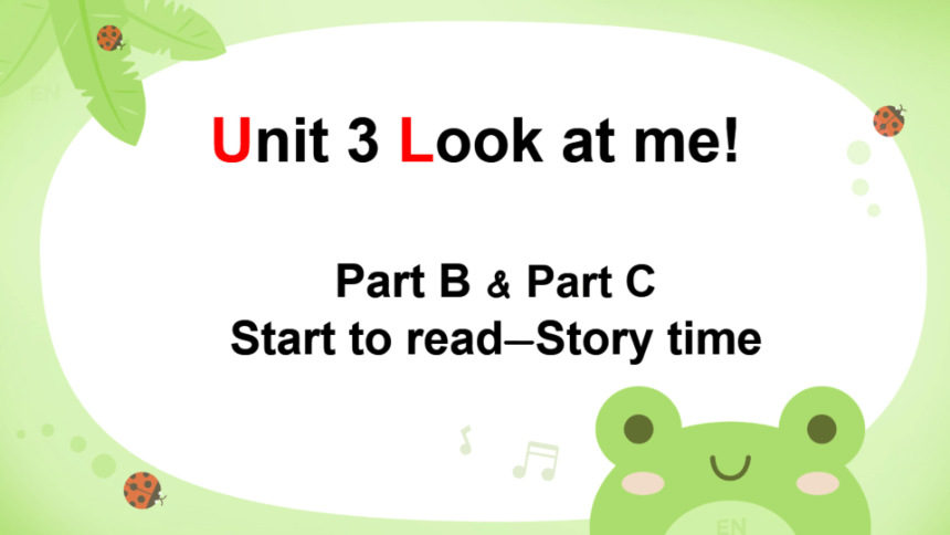 Unit 3 Look at me! Part C lets check & story time（希沃版课件+图片版预览PPT）