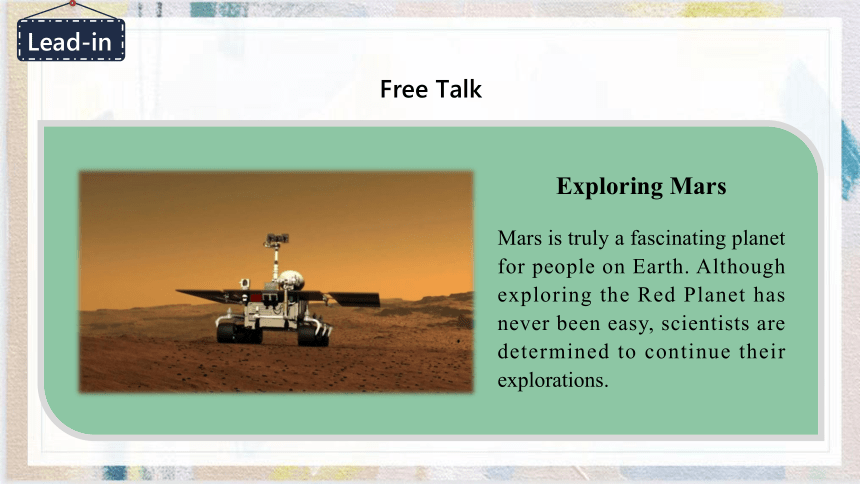 Unit 4Video Time Exploring Mars  课件 人教版（2019）  必修第三册