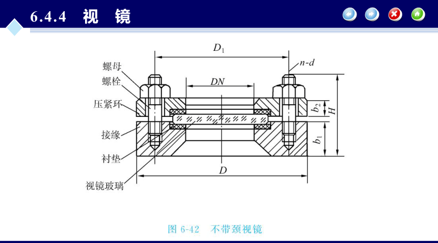 第6章 容器零部件_4 化工设备机械基础（第八版）（大连理工版） 同步课件(共38张PPT)