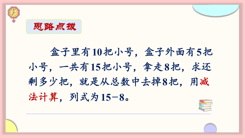 小学数学苏教版一年级下1.2 十几减8、7课件（22张PPT)