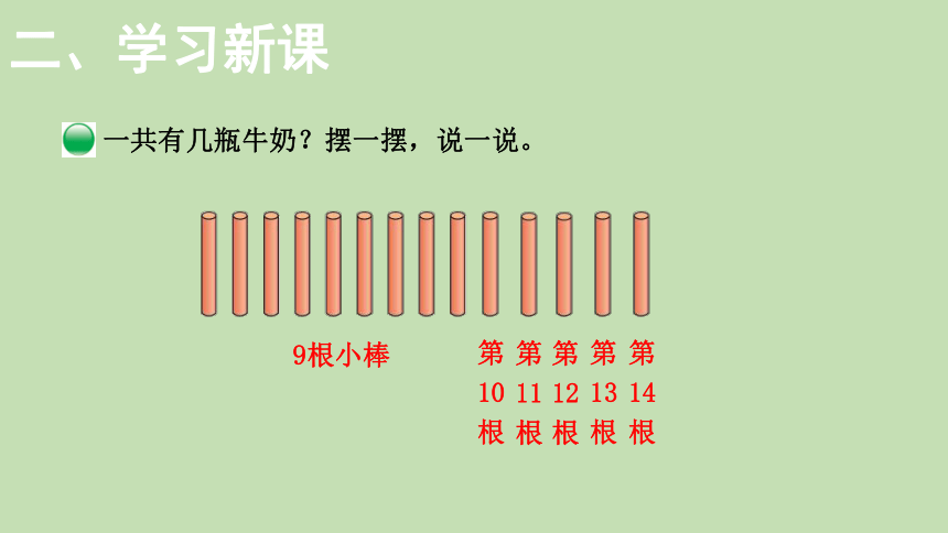 北师大版数学一年级上册7.3 有几瓶牛奶 课件（32张ppt）