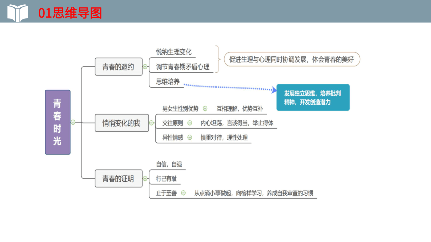 2022年中考一轮复习道德与法治七年级下册第二课  青春的心弦 教学课件（19张PPT）