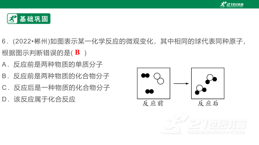 人教版九年级化学上册第五单元《化学方程式》(教材同步复习）（课件18页）