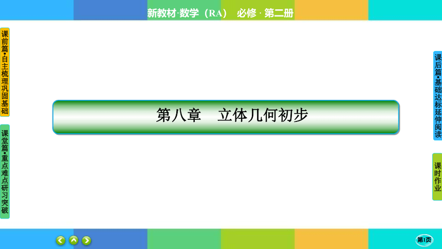 8-4-1平面 -高中数学 人教A版 必修二 同步 课件（共67张PPT）