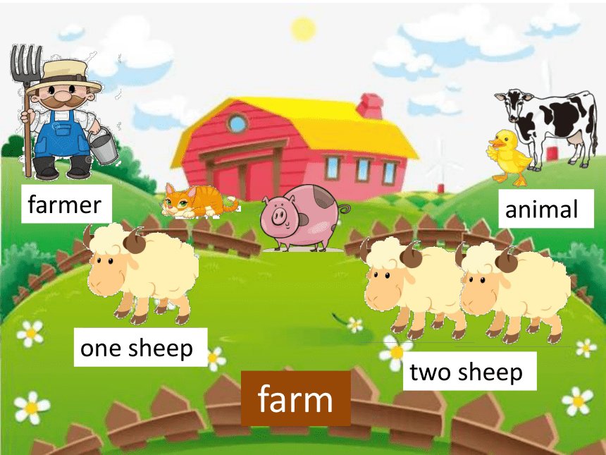 Lesson M Animals on the Farm课件（10张）