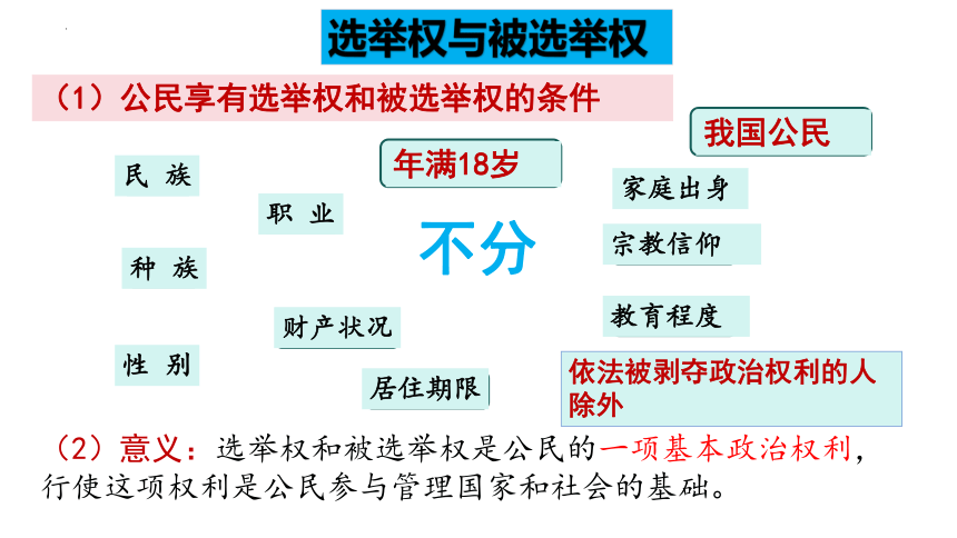 3.1 公民基本权利 课件（26张PPT）