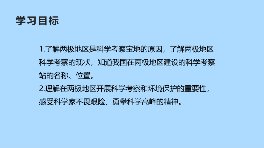 人教版地理七年级下册10 极地地区 第二课时 课件(共27张PPT)