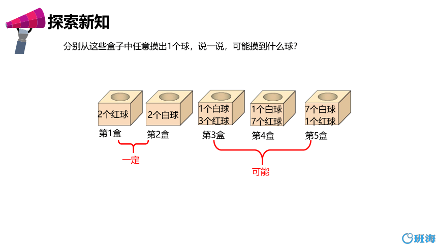 北师大(新)版 四上 第八单元 2.摸球游戏【优质课件】