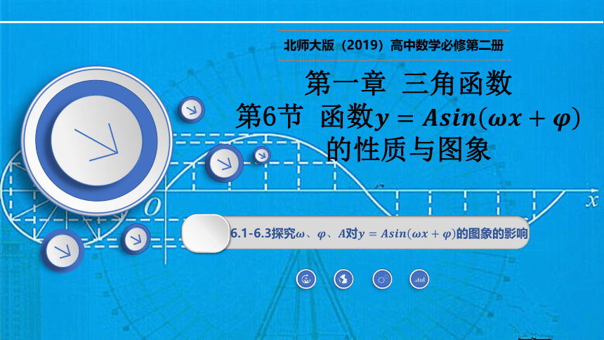 1.6.1-1.6.3(第1课时)探究ω、φ、A对y=sinωx的图象的影响--高一数学 课件（共34张PPT）