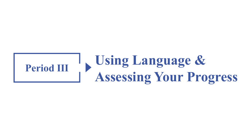 人教版（2019）选择性必修 第四册Unit 4 Sharing  Period3 Using Language &  Assessing Your Progress（重点 词、句）课件(共25张PP