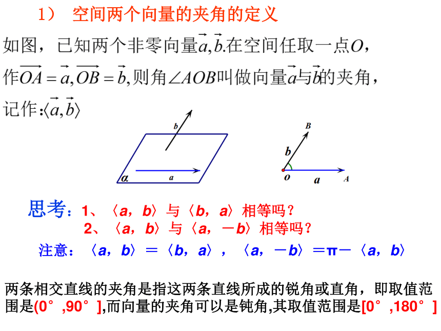 2.2.3空间向量的数量积运算-北师大版高中数学选修2-1课件（18张PPT）