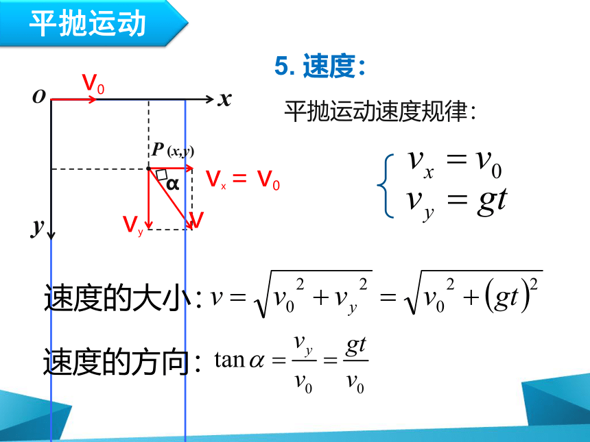 5.2 平抛运动  课件 20张PPT