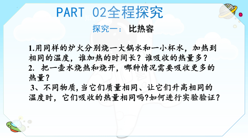 13.3 比热 课件(共20张PPT)-2022-2023学年人教版物理九年级