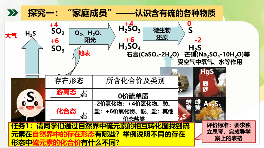 2021-2022学年人教版高中化学必修二  5.1“硫”的回家之路（硫的转化)