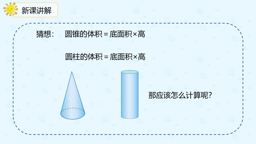 数学人教版六年级下册3.2.2《圆锥的体积》课件（共22张PPT）